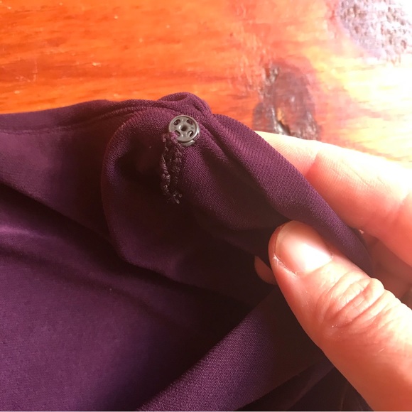 Lauren Ralph Lauren Purple Eggplant Bodycon Dress, EUC, 6 - Picture 5 of 13